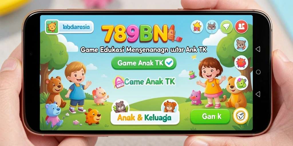 Tampilan antarmuka pengguna <strong>789BNL</strong> yang cerah dan interaktif.